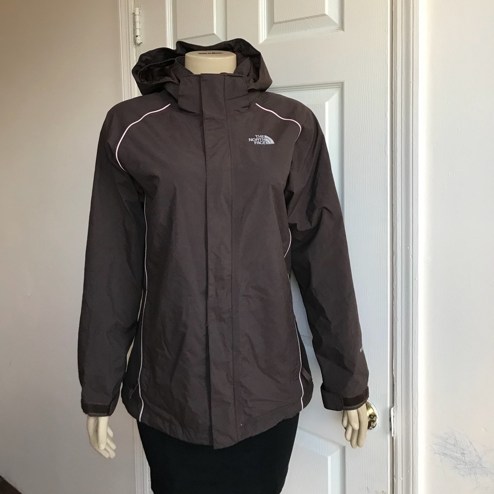 The North Face HyVent Brown Jacket Xl Girls - Picture 2 of 8